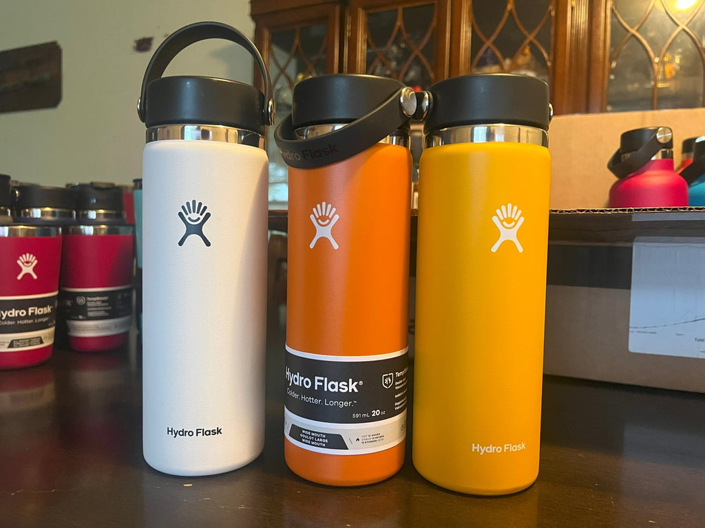 20oz Personalized Hydro Flask Rambler | Game Day Football Apparel | LNS Laser Engraver Designer LLC