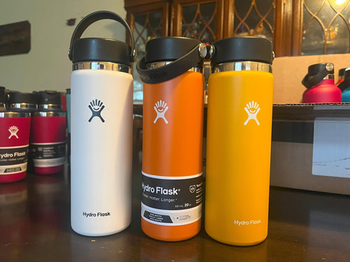 20oz Personalized Hydro Flask Rambler | Game Day Football Apparel | LNS Laser Engraver Designer LLC