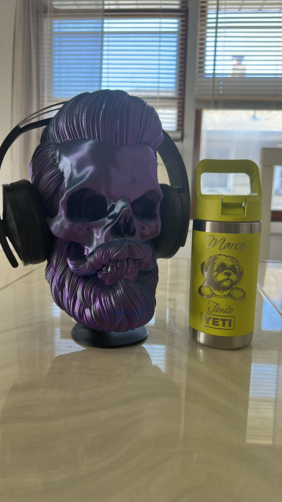 3D Headphones Stand | Game Day Football Apparel | LNS Laser Engraver Designer LLC