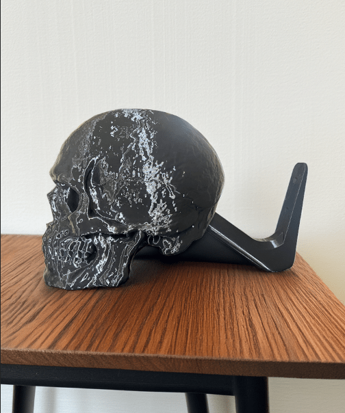 3D Skull Hat wall mount | Game Day Football Apparel | LNS Laser Engraver Designer LLC