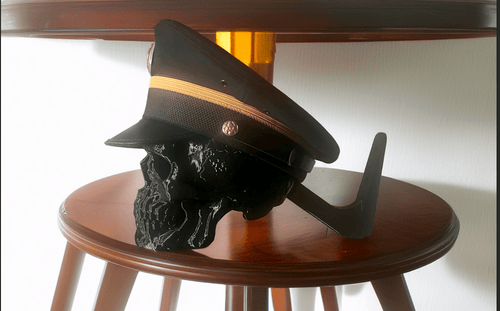 3D Skull Hat wall mount | Game Day Football Apparel | LNS Laser Engraver Designer LLC