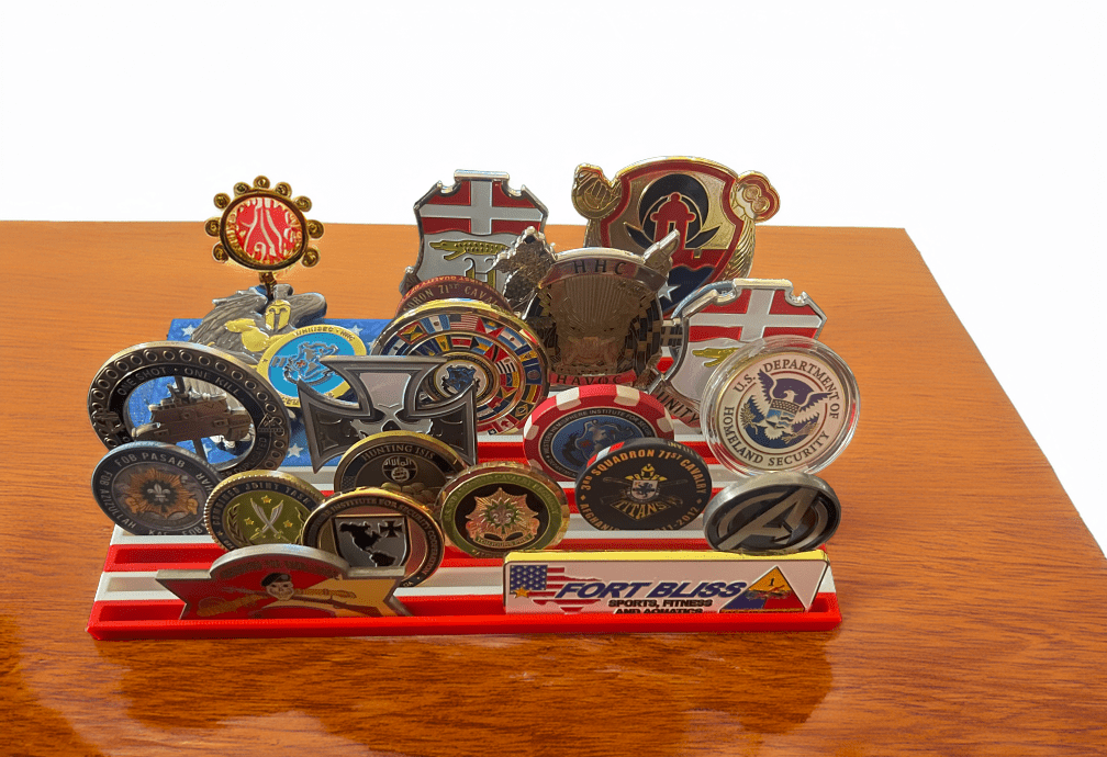 American Coin Holder | Game Day Football Apparel | LNS Laser Engraver Designer LLC