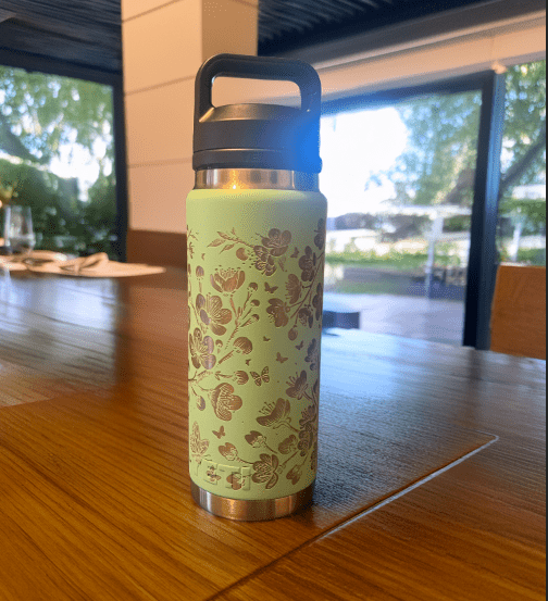 Botanic Personalized YETI Rambler | Game Day Football Apparel | LNS Laser Engraver Designer LLC