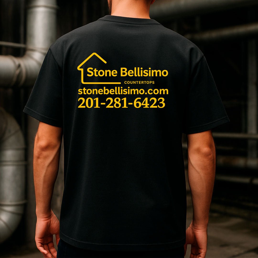 Custom Branded Work T-Shirt – Front Logo & Full Back Business Print | Game Day Football Apparel | LNS Laser Engraver Designer LLC