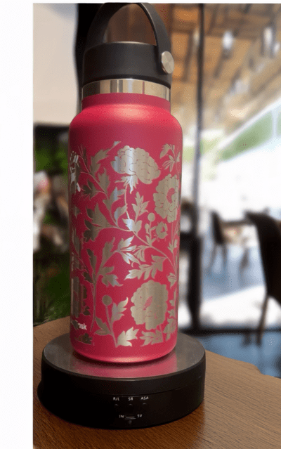 Flowers Personalized YETI Rambler | Game Day Football Apparel | LNS Laser Engraver Designer LLC