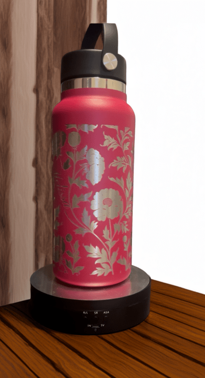 Flowers Personalized YETI Rambler | Game Day Football Apparel | LNS Laser Engraver Designer LLC