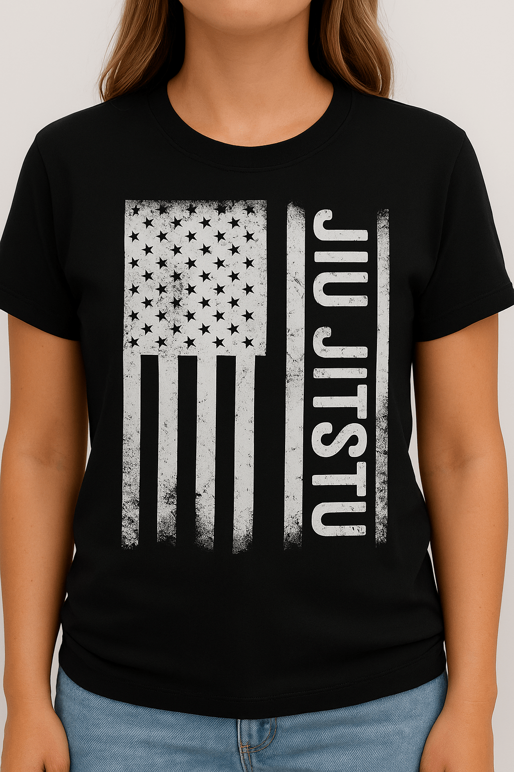 Jiu Jitsu USA Flag | Game Day Football Apparel | LNS Laser Engraver Designer LLC