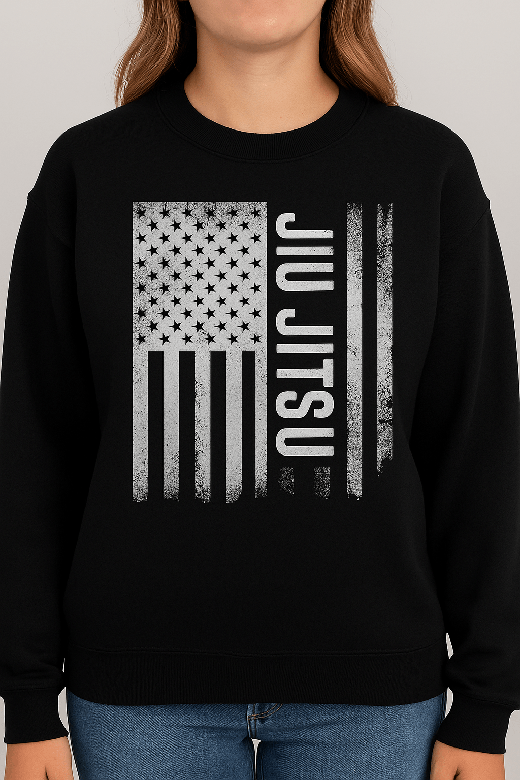 Jiu Jitsu USA Flag | Game Day Football Apparel | LNS Laser Engraver Designer LLC