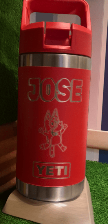 Kid's Personalized YETI Rambler | Game Day Football Apparel | LNS Laser Engraver Designer LLC