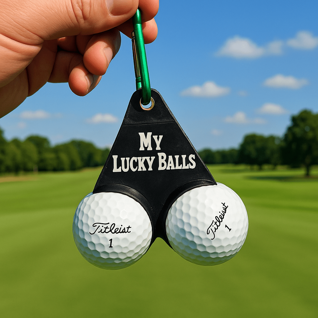 My Lucky Balls – Golf Ball Holder | Game Day Football Apparel | LNS Laser Engraver Designer LLC