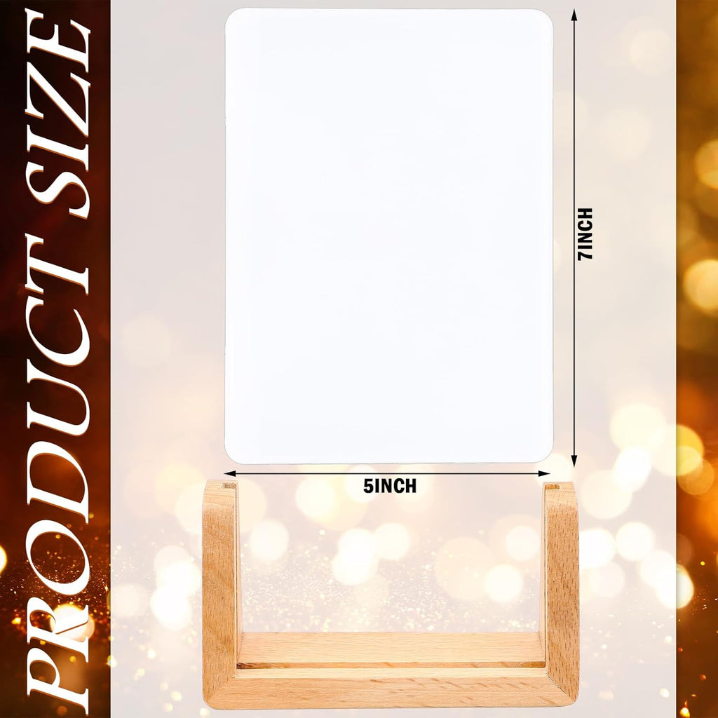 Personalized Photo LED Acrylic Lamp – Custom Light for Any Occasion 5" x 7" | Game Day Football Apparel | LNS Laser Engraver Designer LLC