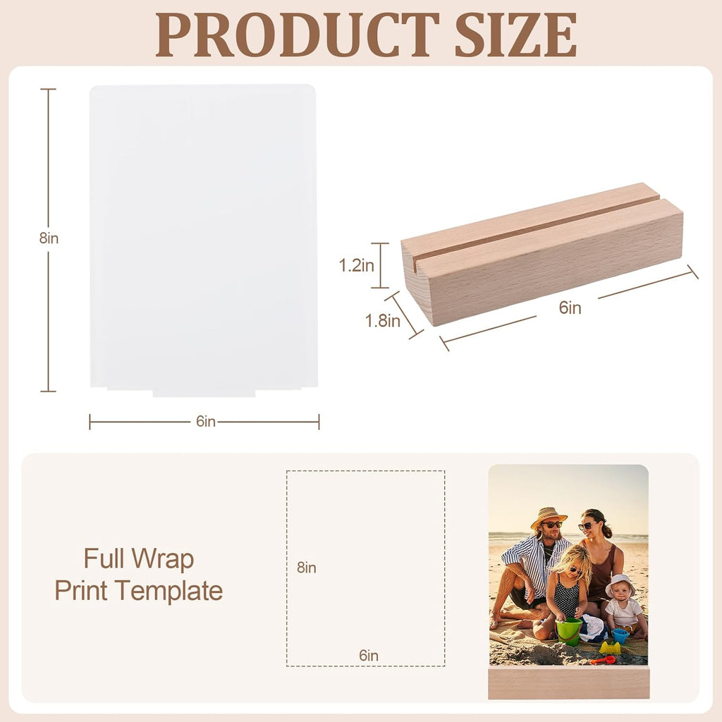 Personalized Photo LED Acrylic Lamp – Custom Light for Any Occasion 6" x 8" | Game Day Football Apparel | LNS Laser Engraver Designer LLC