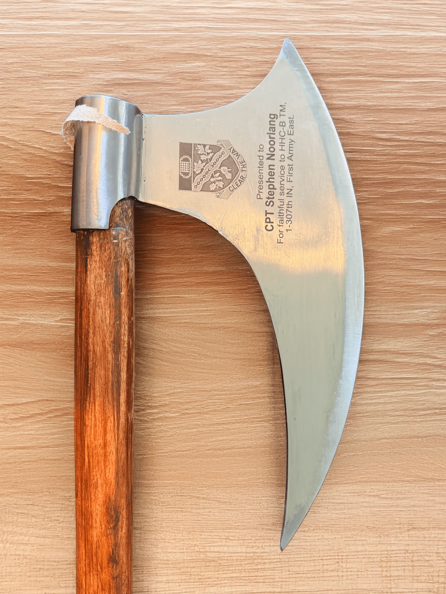 Personalized Viking Battle Axe | Game Day Football Apparel | LNS Laser Engraver Designer LLC