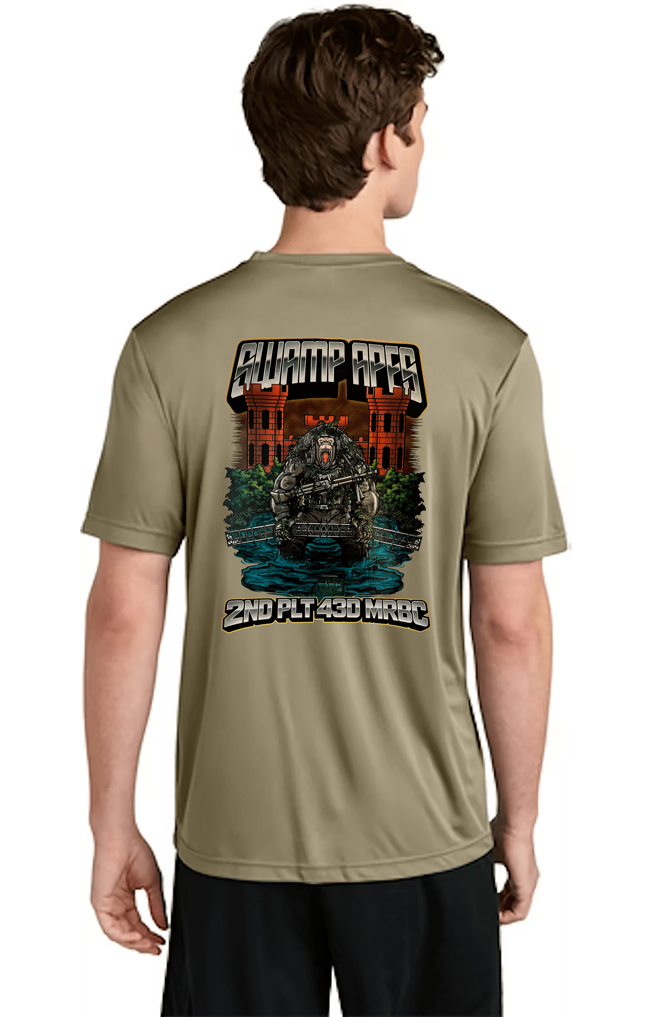 SWAMP APES - 2ND PLT 43D MRBC | Game Day Football Apparel | LNS Laser Engraver Designer LLC