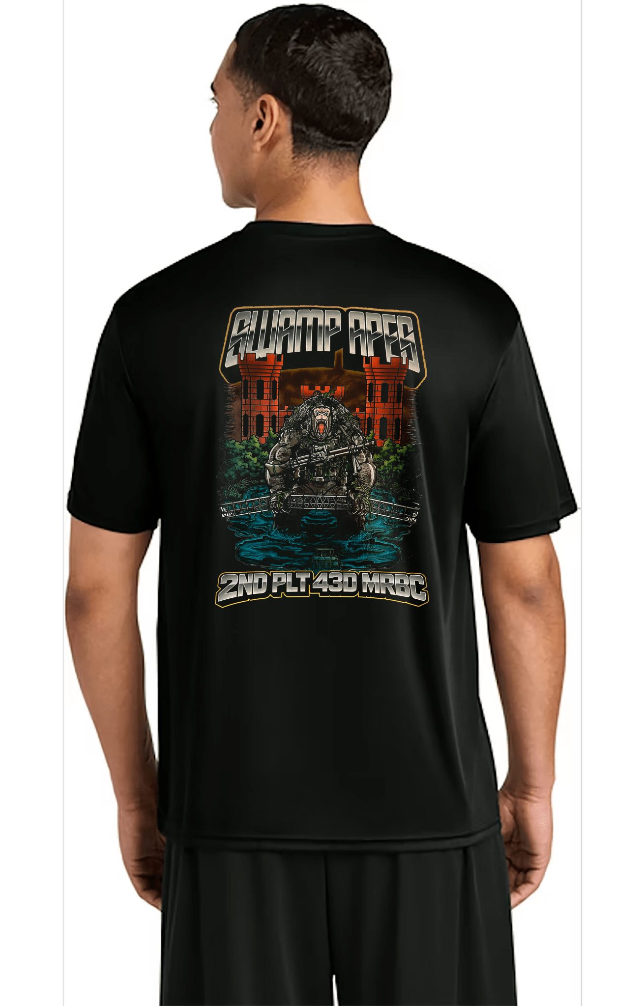 SWAMP APES - 2ND PLT 43D MRBC | Game Day Football Apparel | LNS Laser Engraver Designer LLC