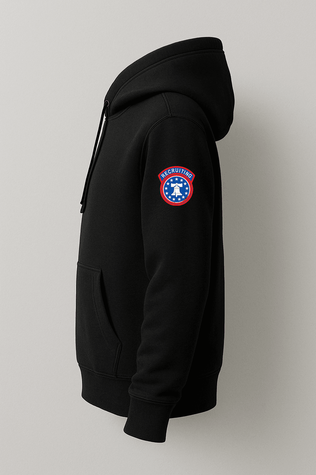 Tactical - Inspired Black Hoodie | Game Day Football Apparel | LNS Laser Engraver Designer LLC