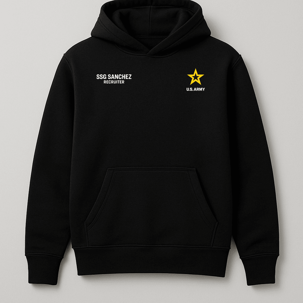 Tactical - Inspired Black Hoodie | Game Day Football Apparel | LNS Laser Engraver Designer LLC