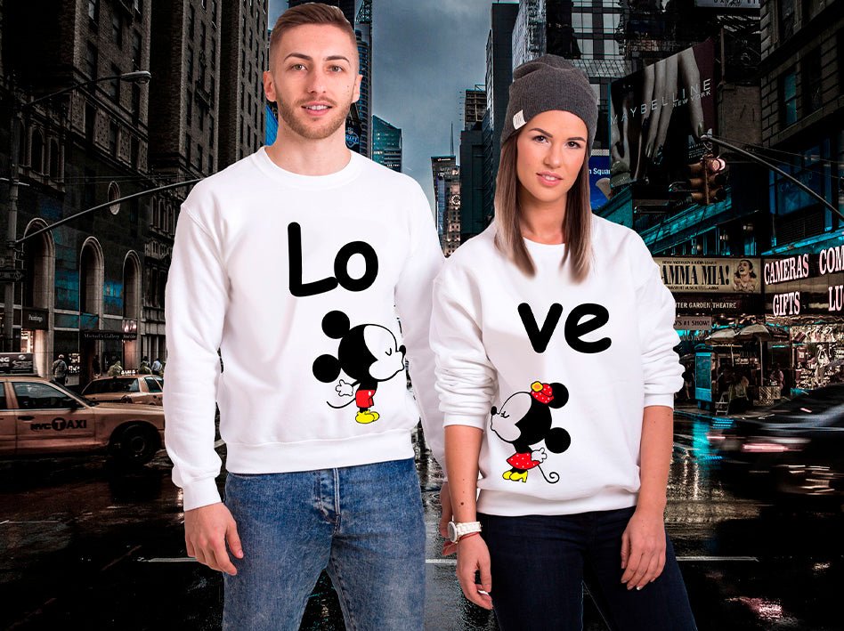 Women’s “Love” T-Shirt – Matching Couple Design (Women Only) | Game Day Football Apparel | LNS Laser Engraver Designer LLC
